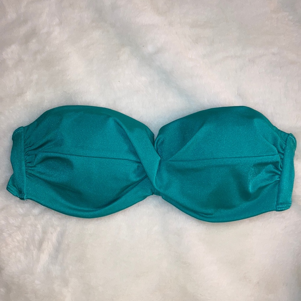 NWOT VS Swimsuit - Blue/Green w/ Gold Detail 36B